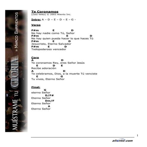 Muestrame tu gloria | PDF