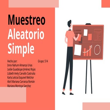 Presentación del muestreo aleatorio simple | PPTX