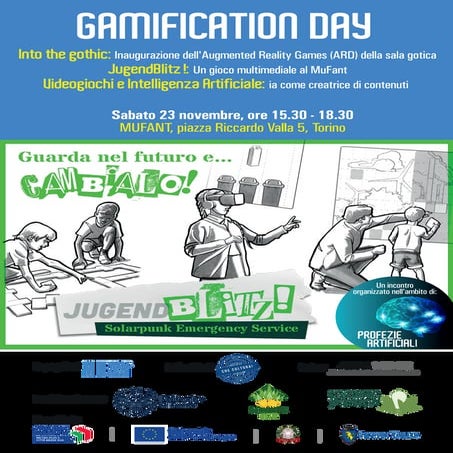 MUFANT Gamification Day sabato 23 novembre