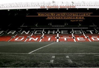 Manchester United Independent Business Review
