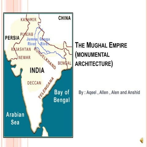 monumental architecture of Mughal empire