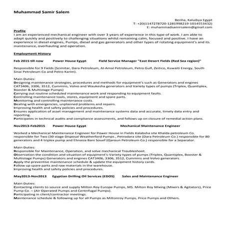 Muh.samir mech power engineer