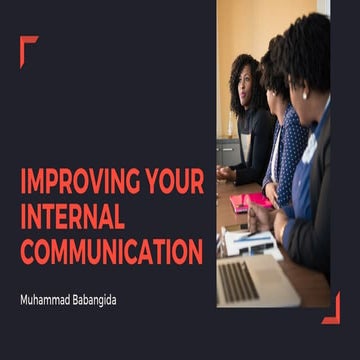 Improving Your Internal Communication