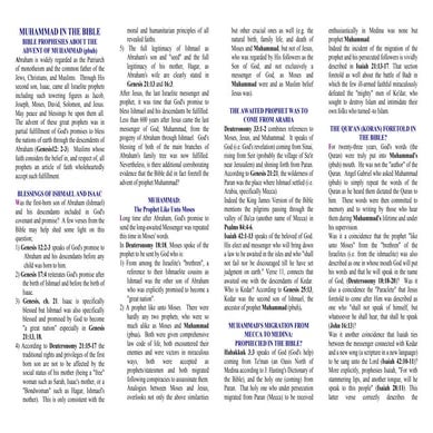 Muhammad in the Bible | PDF