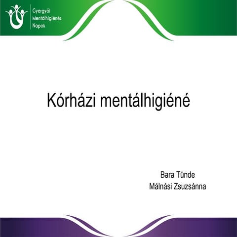 Kórházi mentálhigiéné