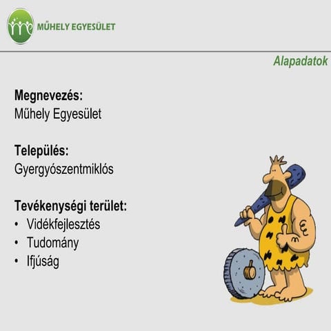 Műhely Egyesület ifjúsági bemutató