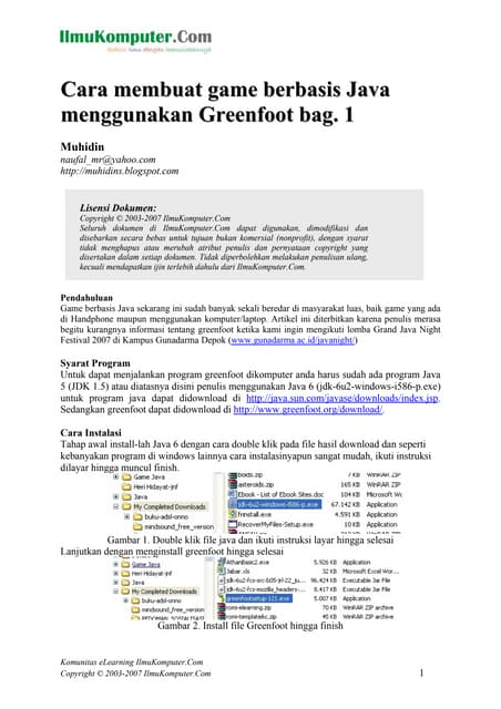 Java Greenfator