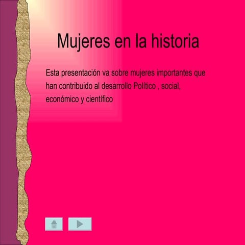 Mujeres en la historia