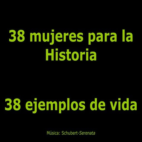 Mujeres para la Historia