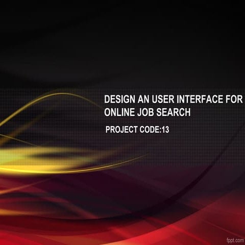 online job search in human computer networks 