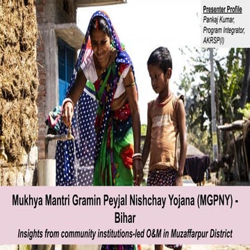 Mukhya Mantri Gramin Peyjal Nishchay Yojana (MGPNY) – Bihar_Pankaj Kumar_AKRS...