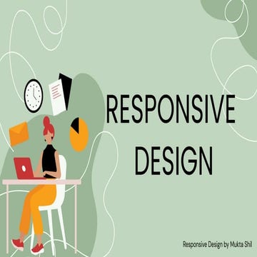 A Graphic Designing Project on "Responsive Design"