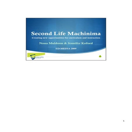 With transcript ED-MEDIA 2009 presentation