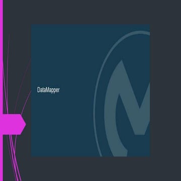 Mule ESB data mapper and examples