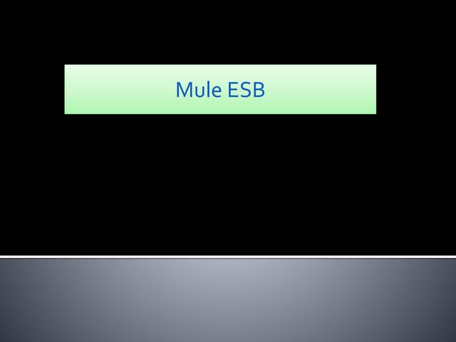 Mule esb