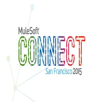 MuleSoft Connect 2015 - Go2Group presentation