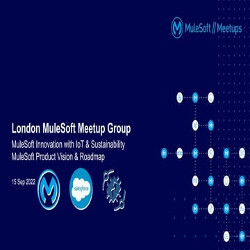 London MuleSoft Meetup 15 Sept