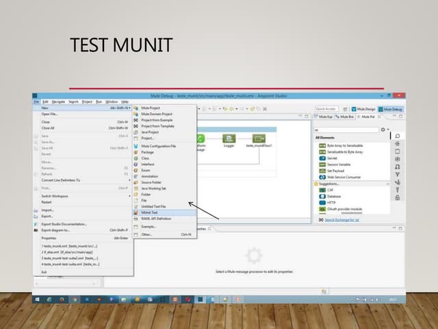 Mule soft munit test