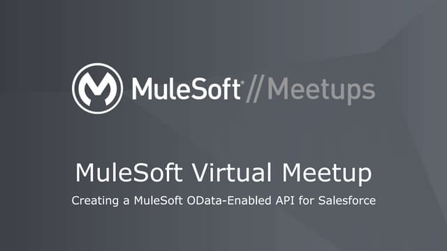 Creating an OData-Enabled API
