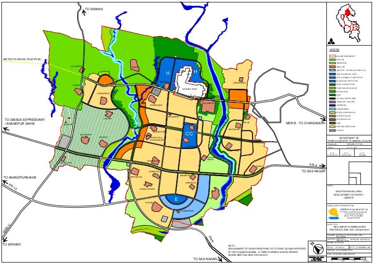 Mullanpur Master Plan 2031 Map Master Plans India vrogue.co