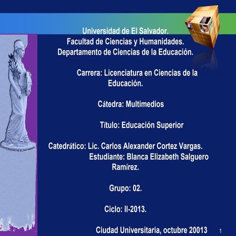 Panorama De La Educacion Superior En America Latina Y El Caribe | PPTX