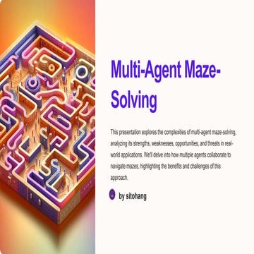 potential usefulness of multi-agent maze-solving in general