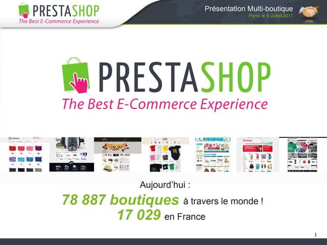 PrestaShop v.1.5 Alpha 1 : découvre...