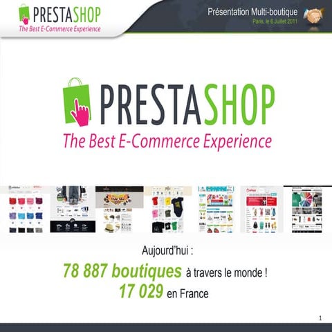 PrestaShop v.1.5 Alpha 1 : découvrez le Multi-boutique !