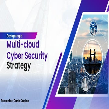 Multi-Cloud Security Strategy, how to design one that fit your environment