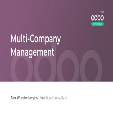 Multi-Company Management