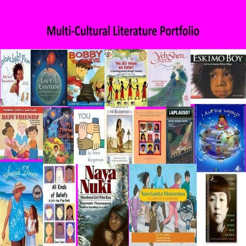 Multi cultural literature portfolio