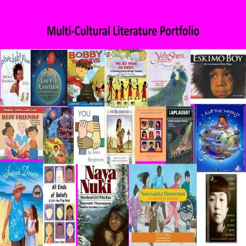 Multi cultural literature portfolio
