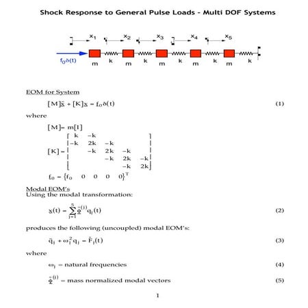 Multi dof modal analysis free