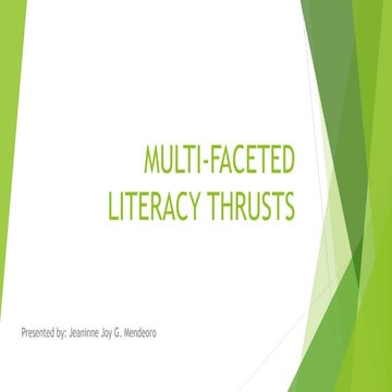 MULTI-FACETED LITERACY THRUSTS.pptx