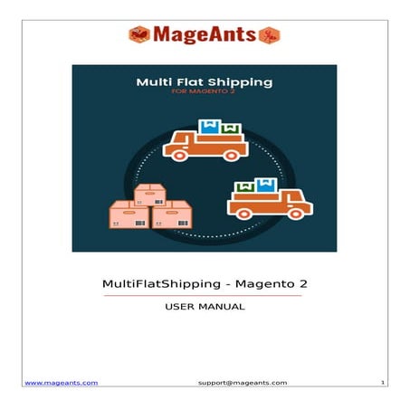 Multi flat shipping for magento 2