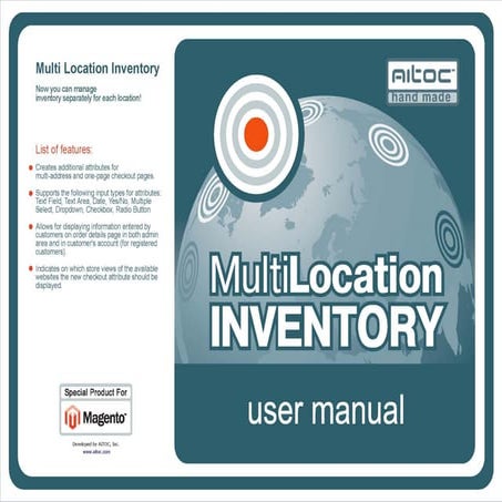 Multi Location Inventory User Manual by Aitoc