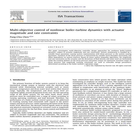 A New Adaptive PID Controller | PDF