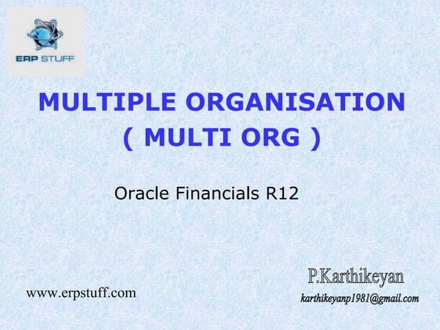 Multi org-r12