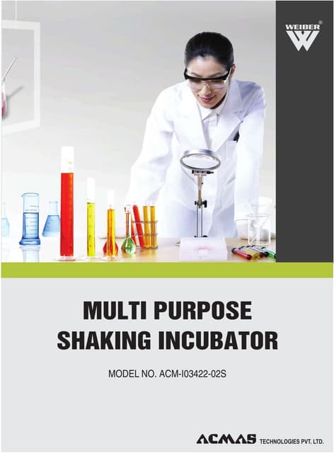 Multi purpose-shaking-incubator