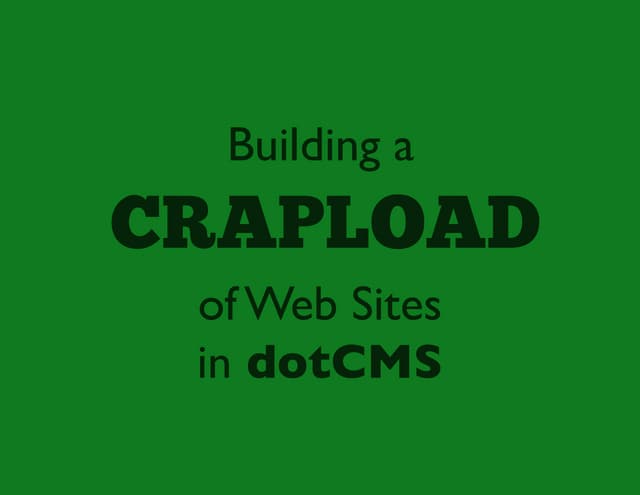 Going Multi-Tenant with dotCMS