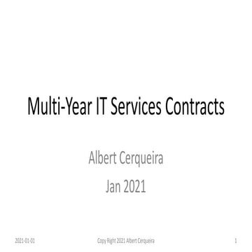Multi year it services contracts-2021
