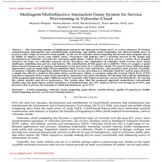 Multiagent multiobjective interacti...