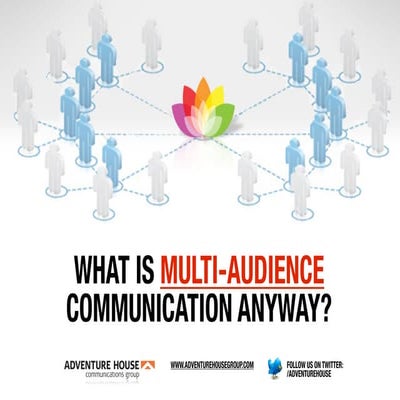 WHAT IS MULTI-AUDIENCE COMMUNICATION ANYWAY?