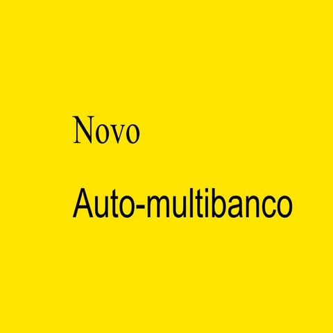 Multibanco: Masculino e Feminino!
