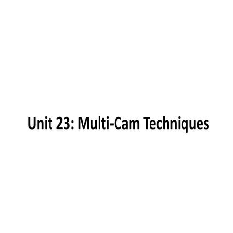 Multicam | PPTX