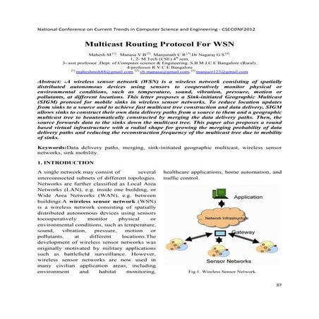 Multicasting routing protocol_for_wsn