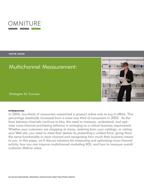 Multichannel Measurements