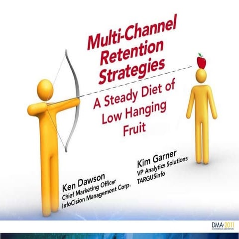 Multichannel Retention Strategies: A Steady Diet of Low Hanging Fruit