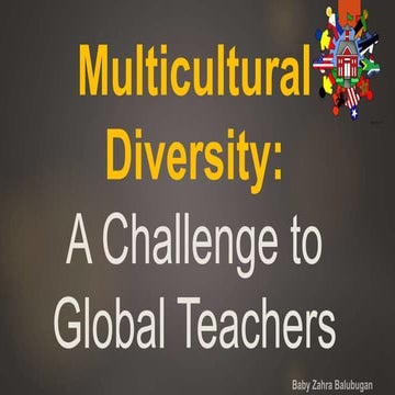 Multicultural Diversity in Education