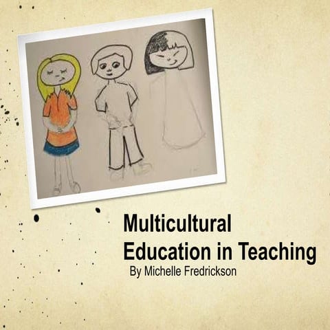 Multi cultural education | PPTX